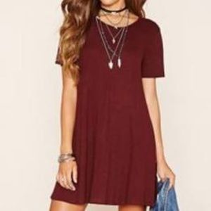 NWOT✨ In GREEN! FOREVER 21 Back Zip Skater Dress